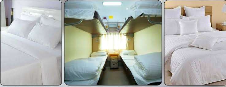 ట్రైన్స్, హోటల్స్ లో తెల్లని బెడ్ షీట్స్ ఎందుకు వేస్తారు..!?