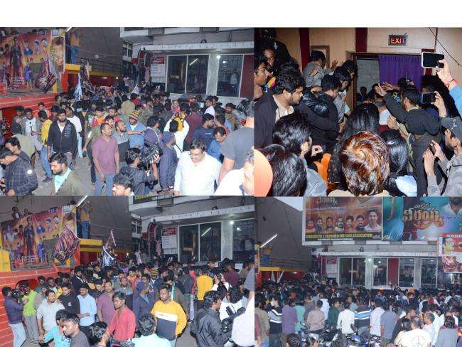 Waltair Veerayya Movie Celebrations at RTC X Roads