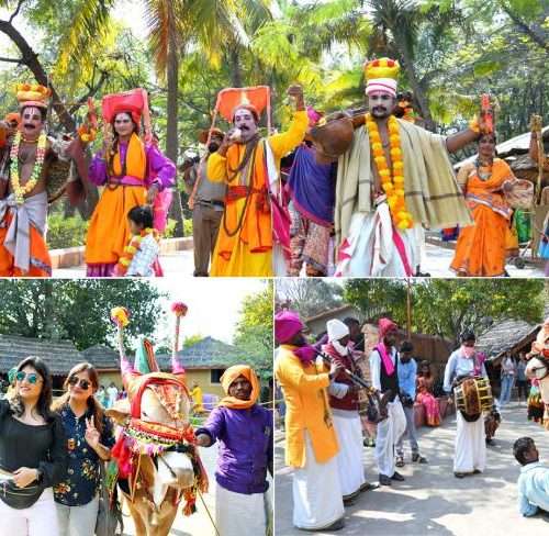 Sankranti Festival: హైదరాబాద్ శిల్పారామంలో సంక్రాంతి సంబరాలు (ఫోటోలు)..