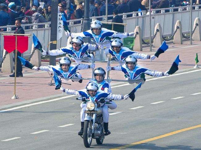 Republic day 2023: ఢిల్లీలో రిపబ్లిక్ డే రిహార్సల్స్ (ఫోటోలు)..