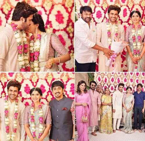 Sharwanand Engagement Photos :  శర్వానంద్ నిశ్చితార్థం.. టాలీవుడ్ సెలబ్రిటీల సందడి (ఫొటోలు)..