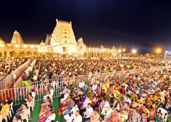 Yadadri Sri Lakshmi Narasimha Swamy vivaha Mahotvam : అంగరంగ వైభవంగా శ్రీలక్ష్మీ నరసింహస్వామి వివాహ మహోత్సవం (ఫోటోలు)..