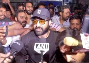 Jr NTR : హైదరాబాద్ లో తారక్ కు గ్రాండ్ వెల్కమ్..