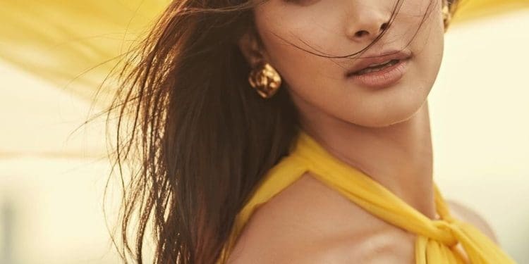Pooja Hegde : ఎల్లోరా శిల్పానికి కుర్రకారు పూజ..