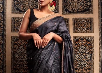 Hebah Patel Latest Saree Pics : హెబ్బా.. అదిరిందబ్బా..