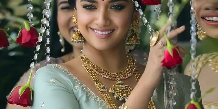 Keerthy Suresh Latest Saree Pics : కీర్తి సురేష్ లేటెస్ట్ బ్యూటిఫుల్ సారీ పిక్స్..