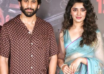 Naga Chaitanya Custody : కస్టడీ ప్రమోషన్స్ లో బిజీ బిజీగా హీరో, హీరోయిన్..