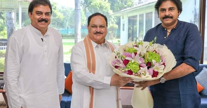 Pawan Kalyan with J P Nadda : జె.పి.నడ్డాతో, పవన్ కళ్యాణ్ భేటికి అసలు కారణం ఇదే..