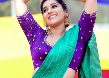 Rashmi Gautam Traditional Pics : రష్మీ లేటెస్ట్ ట్రెడిషనల్ పిక్స్..