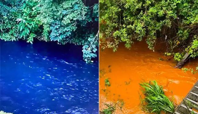 Uk River : ఆ నదిలో నీళ్లు ఒకేసారి రెండు రంగుల్లోకి.. కారణం ఇదే..