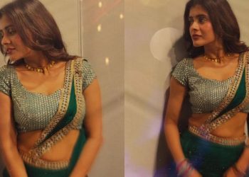 Hebah Patel: హాఫ్ శారీలో అదరగొట్టేసిన హెబ్బా పటేల్.. గ్లామర్ షో మామూలుగా లేదుగా..!