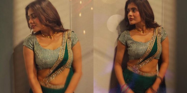 Hebah Patel: హాఫ్ శారీలో అదరగొట్టేసిన హెబ్బా పటేల్.. గ్లామర్ షో మామూలుగా లేదుగా..!