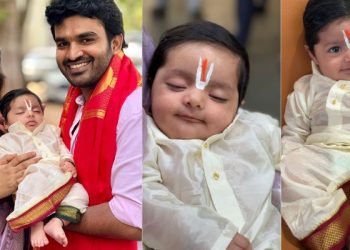 Kiran Abbavaram: కొడుకు ఫేస్ రివీల్ చేసిన కిరణ్ అబ్బవరం.. బుజ్జి ‘హను’మంతుడిలా..!