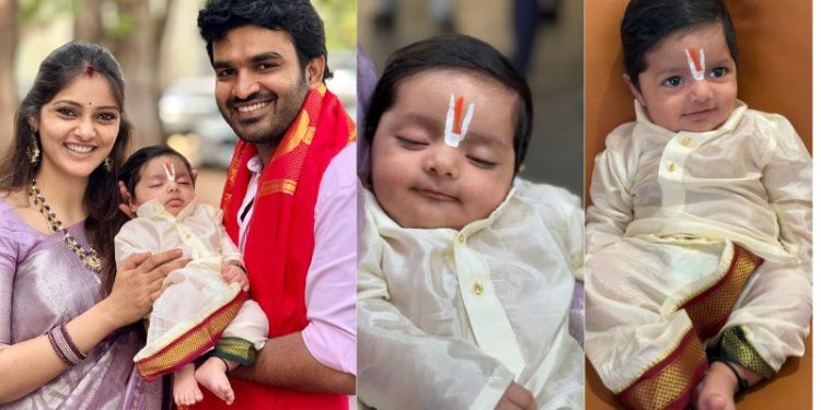 Kiran Abbavaram: కొడుకు ఫేస్ రివీల్ చేసిన కిరణ్ అబ్బవరం.. బుజ్జి ‘హను’మంతుడిలా..!