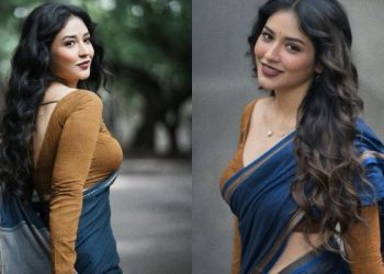 Priyanka Jawalkar: చీరలో జాలువారే అందాలతో జవాల్కర్.. ఏమందం గురూ..!