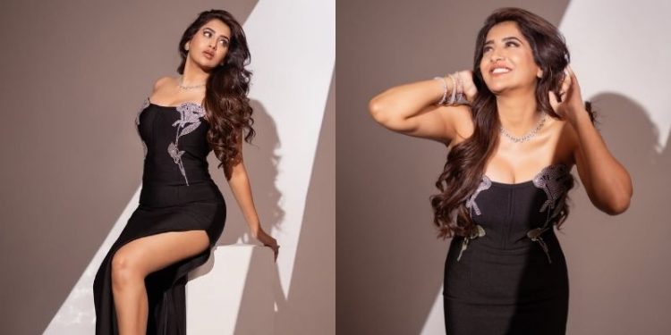 Rashi Singh: రాశీ సింగ్ అందాల విందు.. బ్లాక్ డ్రెస్‌లో బుట్టబొమ్మలా కనిపిస్తూ..!