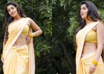 Rashi Singh: పసుపు చీరలో రాశీ సింగ్ లేలేత పరువాలు.. కొత్త ఫోటోషూట్‌తో గ్లామర్ షో