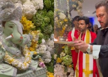 Salman Khan: గణపతి పూజలో సల్మాన్ ఖాన్.. వైరల్ అవుతున్న వీడియో