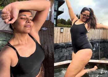 Anchor Anasuya: స్విమ్ సూట్‌లో అందాలు ఆరబోసిన అనసూయ.. తడి పరువాలు చూస్తే..