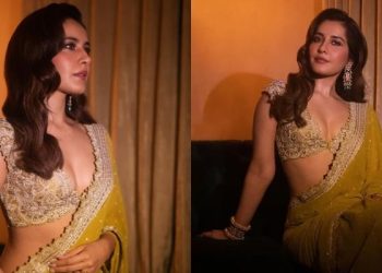Raashi Khanna: అందాల రాశీ.. చీరకట్టులో పరువాలతో కట్టిపడేస్తున్న ముద్దుగుమ్మ
