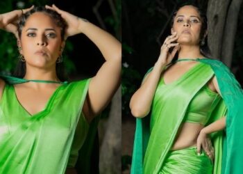 Anasuya Bharadwaj: చీరకట్టులో మెస్మరైజ్ చేస్తున్న అనసూయ.. వైరల్ అవుతున్న ఫోటోషూట్!