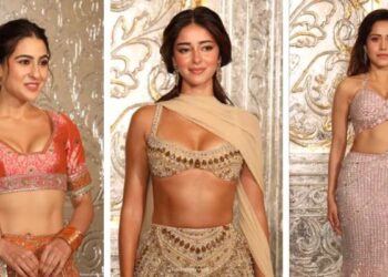 Bollywood Stars: వారం ముందుగానే దీపావళి సందడి: మనీష్ మల్హోత్రా పార్టీలో మెరిసిన బాలీవుడ్ తారలు