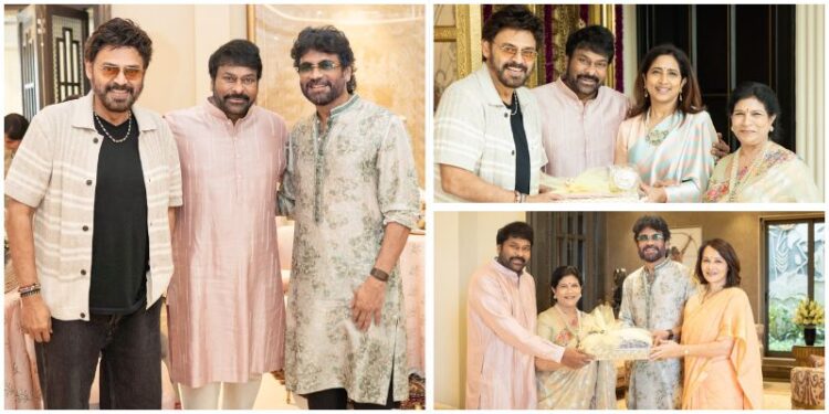 Chiranjeevi Diwali: టాలీవుడ్‌ బిగ్‌ గెట్‌ టుగెదర్: చిరంజీవి నివాసంలో అగ్ర తారల దీపావళి సందడి