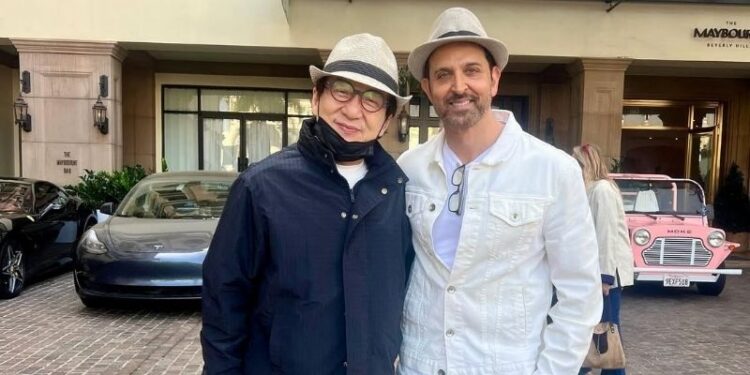 Hrithik Roshan: జాకీ చాన్ను కలిసిన హృతిక్ రోషన్: ‘క్రిష్ 4’లో యాక్షన్ డోస్ పెరగనుందా?