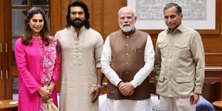 Modi Ram Charan: విలువిద్య కోసం ఉపాసన కృషి ప్రశంసనీయం.. ప్రధాని మోదీ ట్వీట్