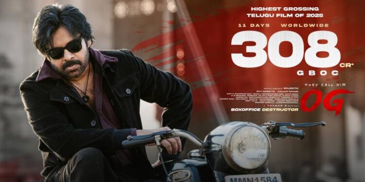 OG Movie Collections: రూ.308 కోట్లతో ‘ఓజీ’ ప్రభంజనం.. బాక్సాఫీస్‌పై పవన్ కళ్యాణ్ సునామీ
