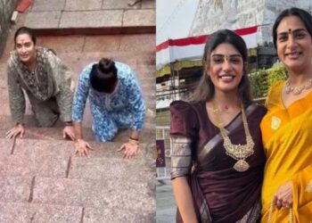 Surekha Vani Supritha: మోకాళ్ల మీద తిరుమ‌ల మెట్లు ఎక్కిన త‌ల్లి, కూతురు సురేఖ వాణి-సుప్రీత