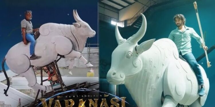 Varanasi: రాజమౌళి ‘వారణాసి’ ఈవెంట్ మేకింగ్ వీడియో.. జక్కన్న క‌ష్టం మాములుగా లేదుగా